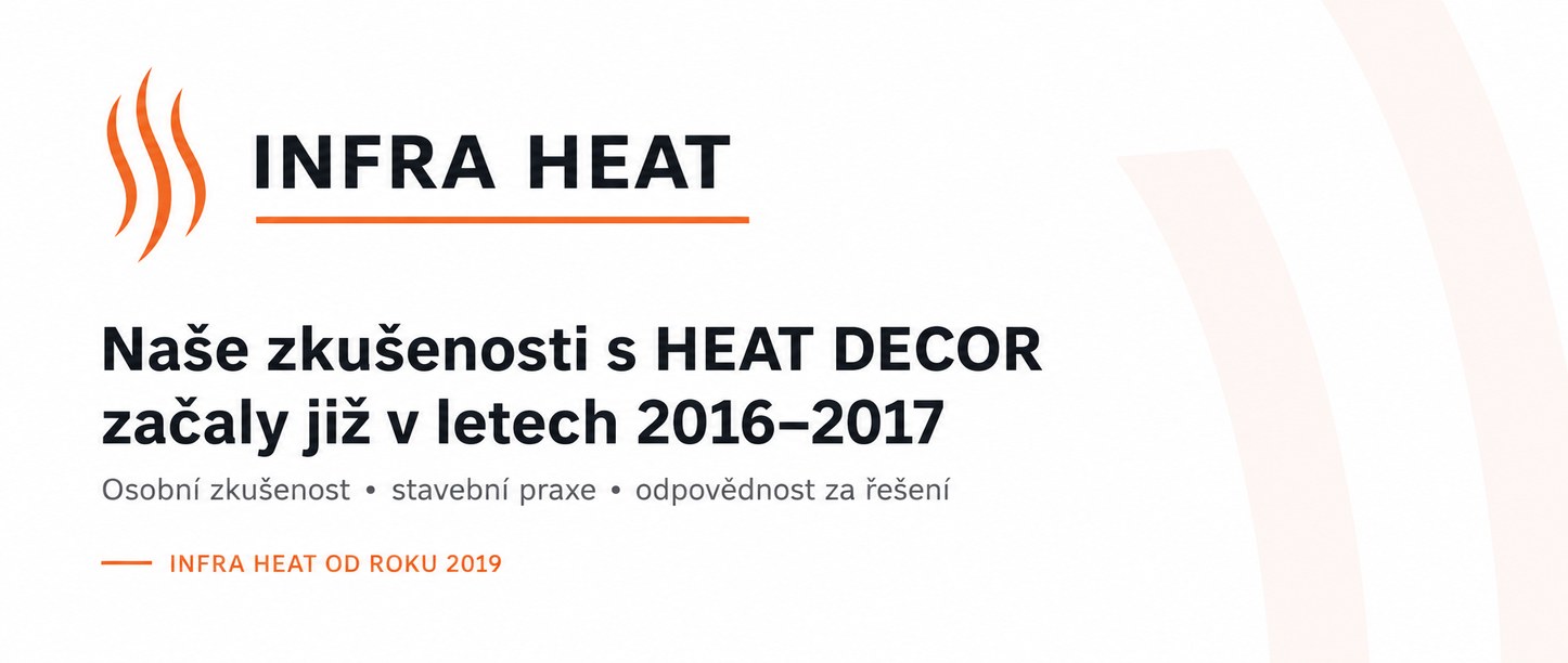 zkušenosti z HEAT DECOR